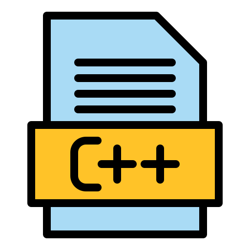 c ++ Generic Outline Color icono
