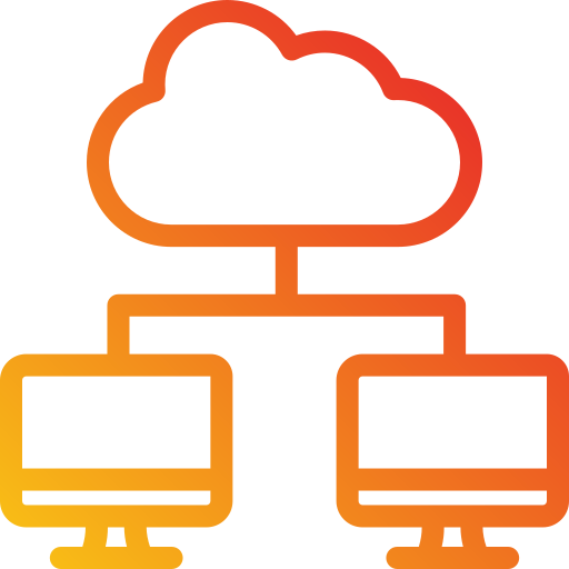cloud computing Generic Gradient Icône