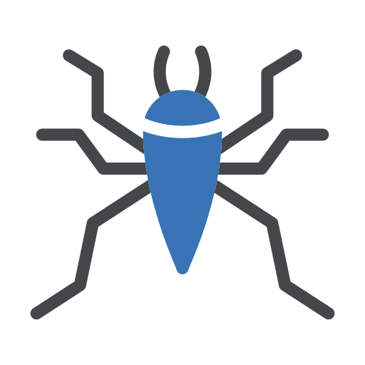 곤충 Generic Blue icon