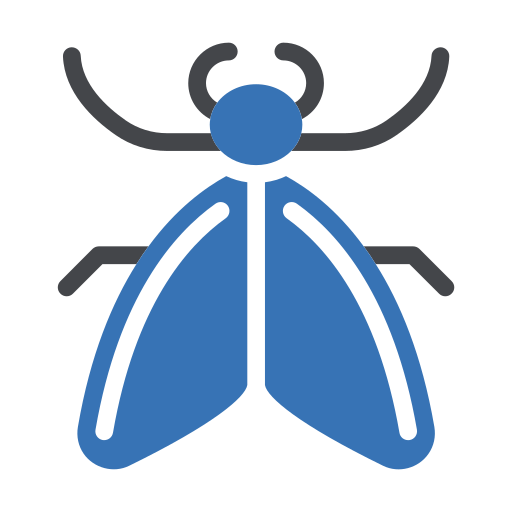 insect Generic Blue icoon