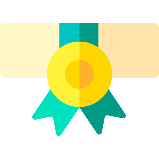 Diploma Basic Rounded Flat icon