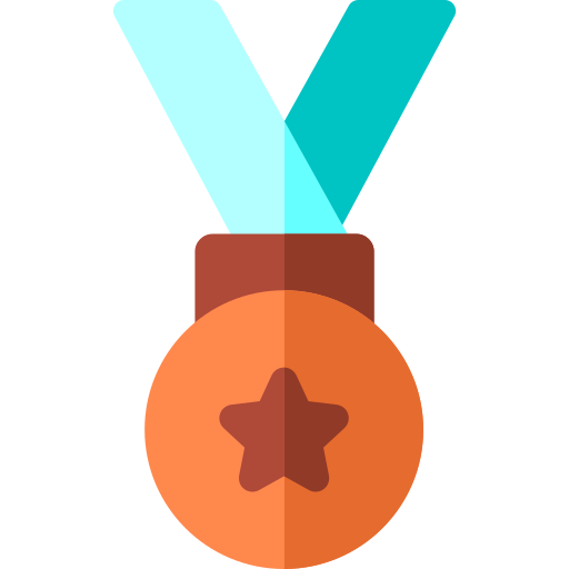 Medal Basic Rounded Flat icon