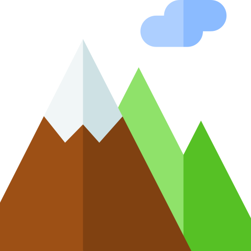 гора Basic Straight Flat иконка