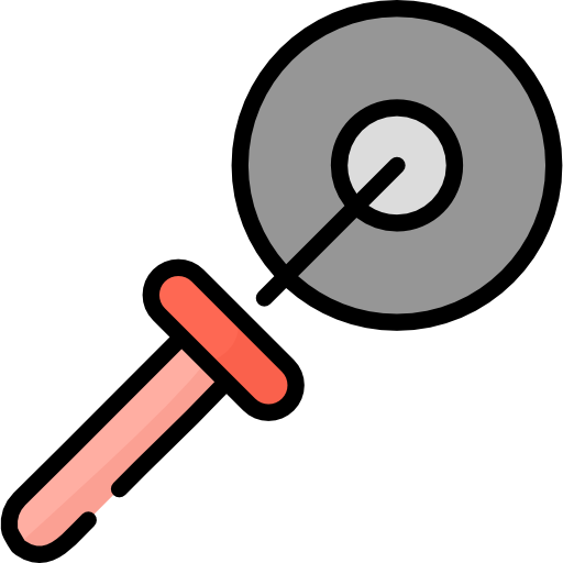 Pizza cutter Special Lineal color icon