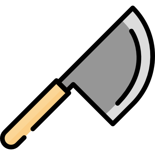 cuchilla de carnicero Special Lineal color icono