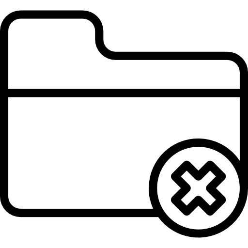 Folder Basic Mixture Lineal icon