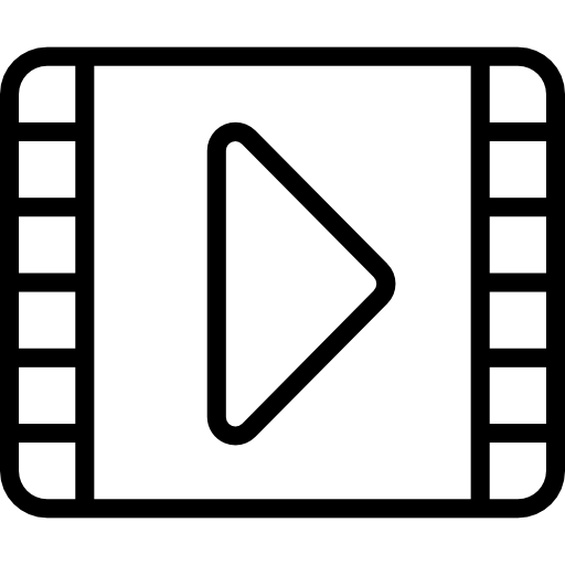 videoplayer Basic Mixture Lineal icon