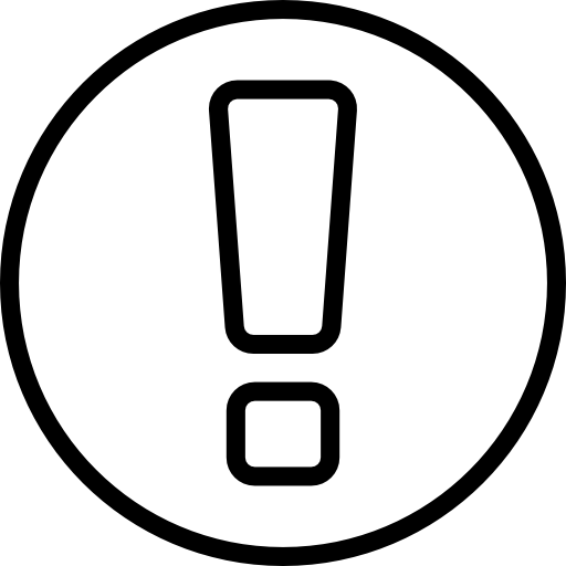 advertencia Basic Mixture Lineal icono