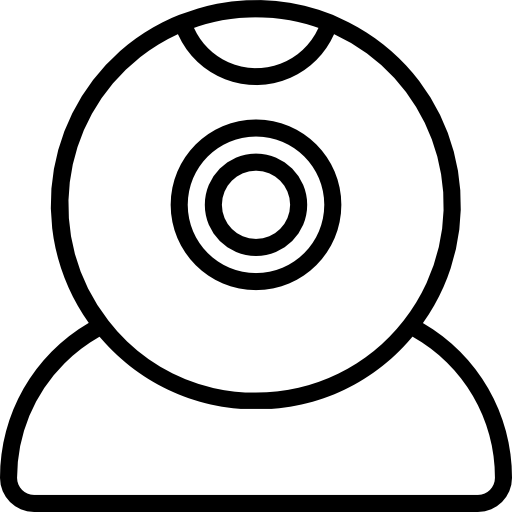 webcam Basic Mixture Lineal icona