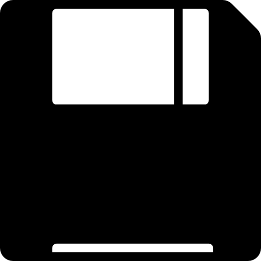 diskette Basic Mixture Filled icon