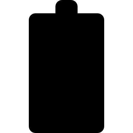 Empty battery Basic Mixture Filled icon