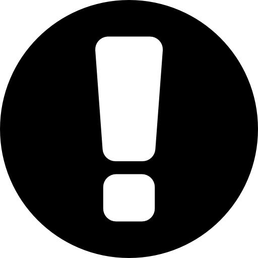 경고 Basic Mixture Filled icon