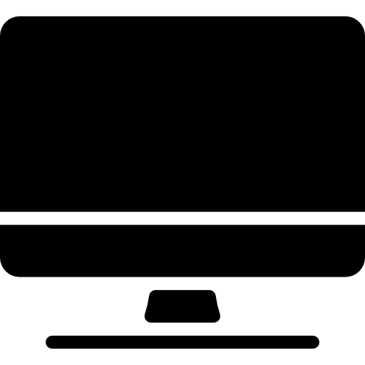 컴퓨터 Basic Mixture Filled icon