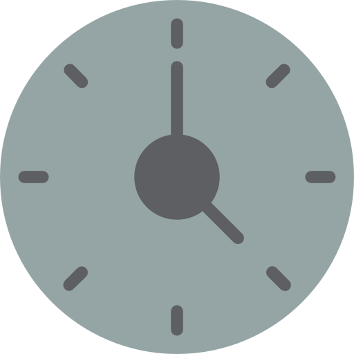Clock Basic Mixture Flat icon