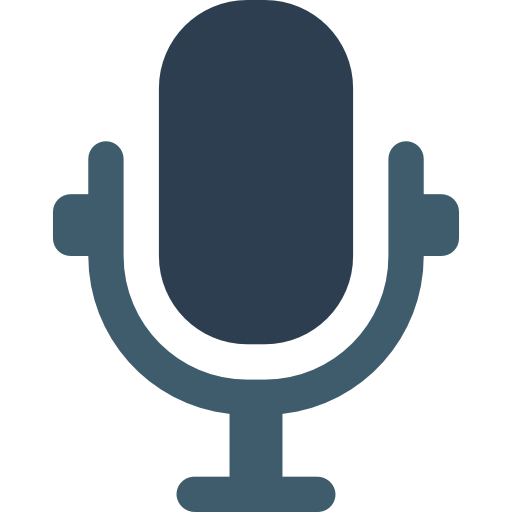 microphone Basic Mixture Flat Icône