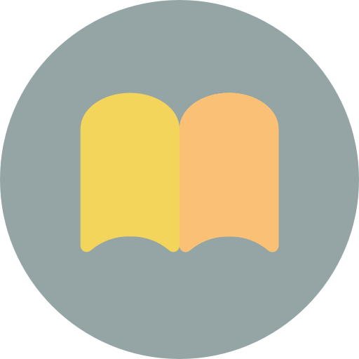 Open book Basic Mixture Flat icon