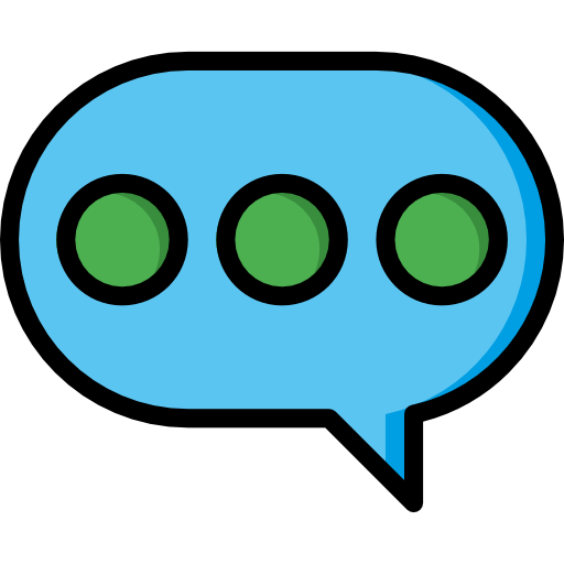 Chat Basic Mixture Lineal color icon