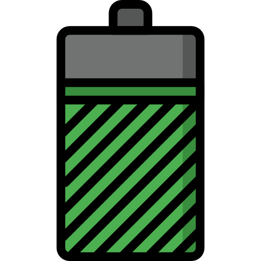 bateria Basic Mixture Lineal color ikona