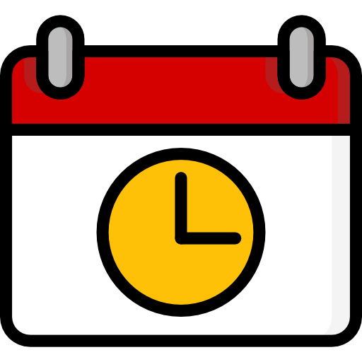Calendar Basic Mixture Lineal color icon