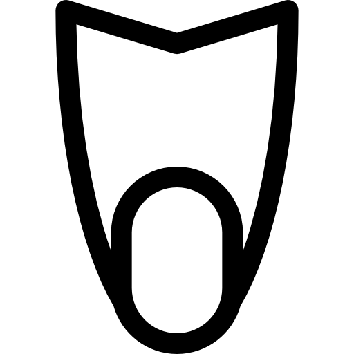 pinna Basic Rounded Lineal icona