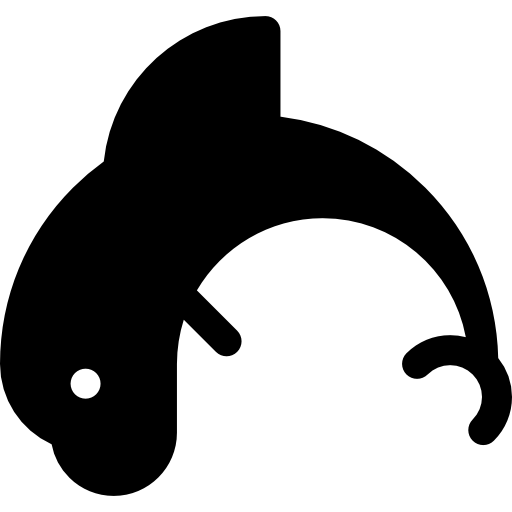 Дельфин Basic Rounded Filled иконка
