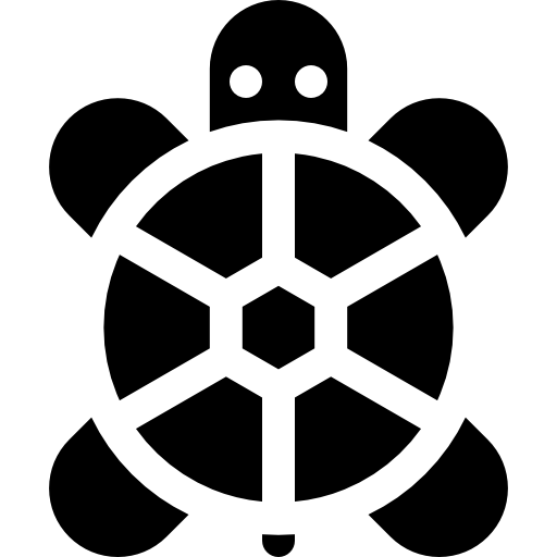 tartaruga Basic Rounded Filled icona