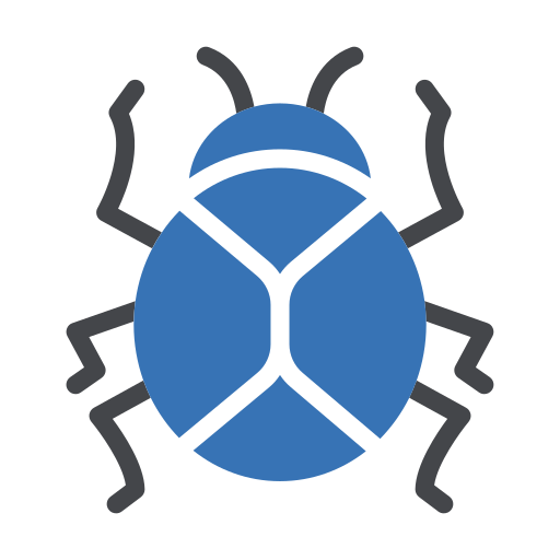 곤충 Generic Blue icon