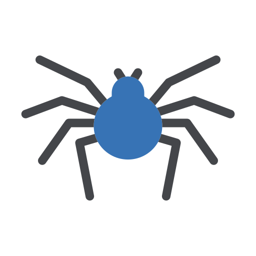 spinne Generic Blue icon