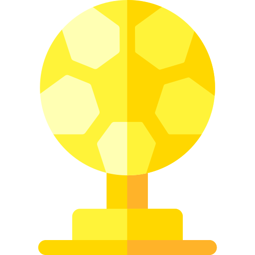 voetbal Basic Rounded Flat icoon