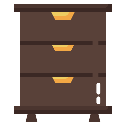 Chest of drawers Surang Flat icon