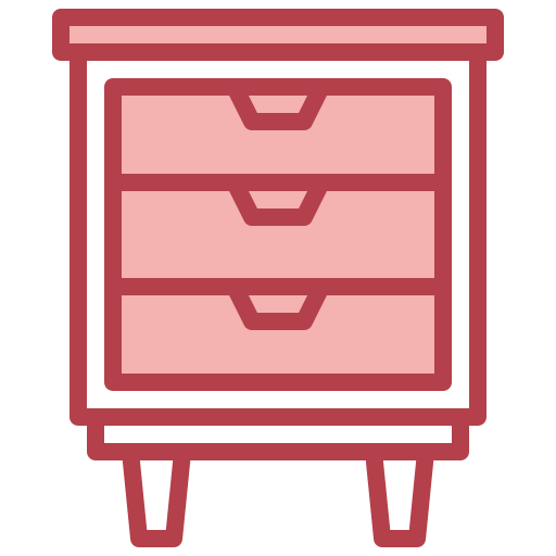 Прикроватный столик Surang Red иконка