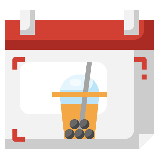 Bubble tea Surang Flat icon