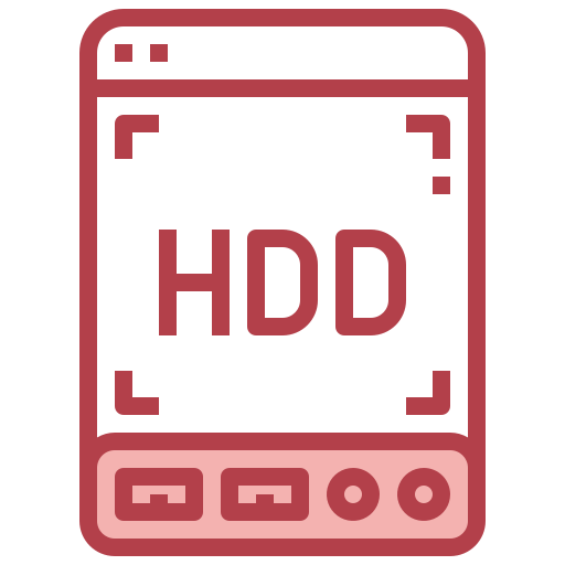 hdd Surang Red icon