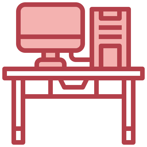 Desk Surang Red icon