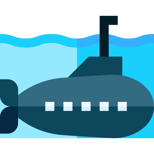 Подводная лодка Basic Straight Flat иконка