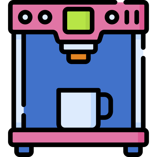 커피 메이커 Special Lineal color icon