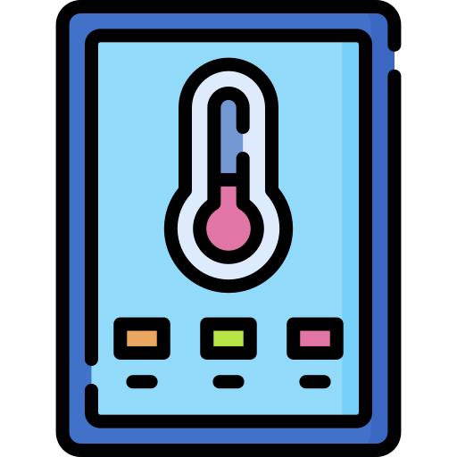 Temperature control Special Lineal color icon
