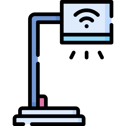 Desk lamp Special Lineal color icon