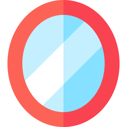 거울 Basic Straight Flat icon