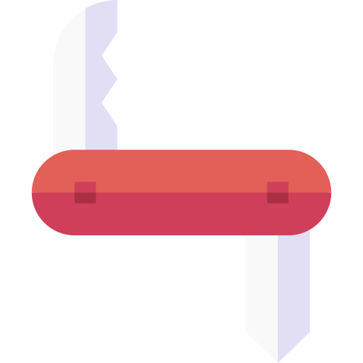 schweizer messer Basic Straight Flat icon