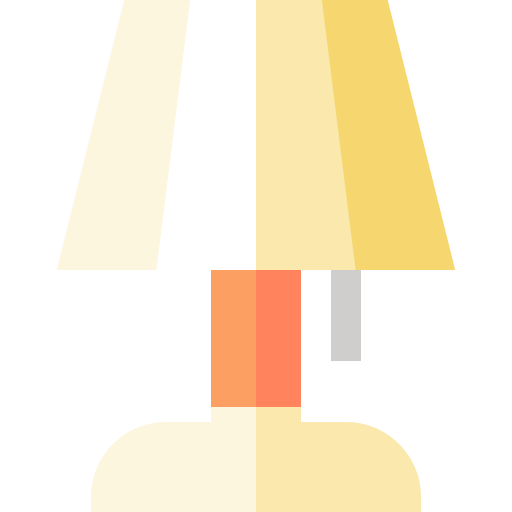 램프 Basic Straight Flat icon