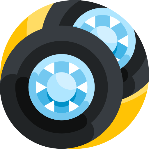 Tire Detailed Flat Circular Flat icon