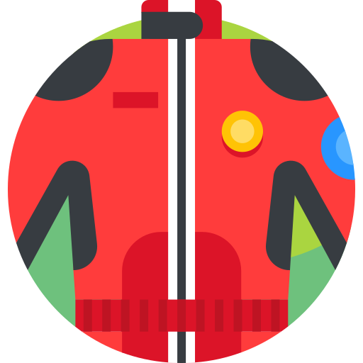 Race suit Detailed Flat Circular Flat icon