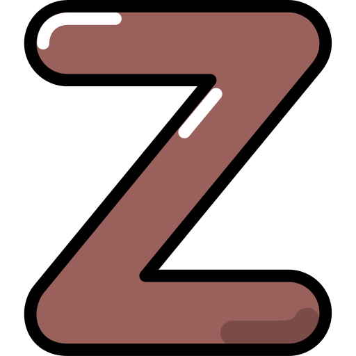 lettera z Generic Outline Color icona
