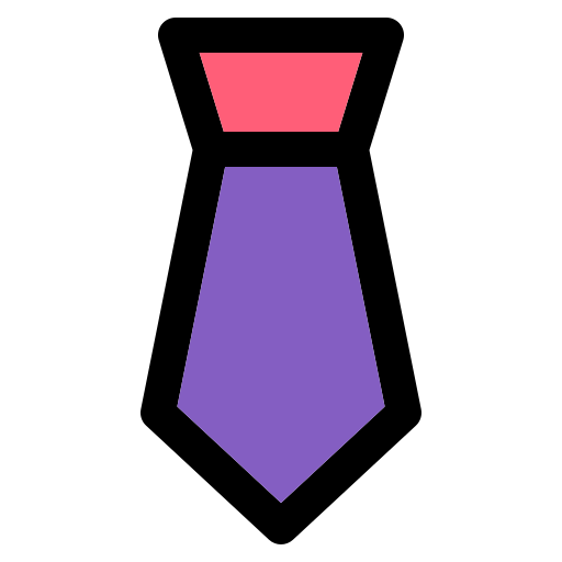 stropdas Generic Outline Color icoon