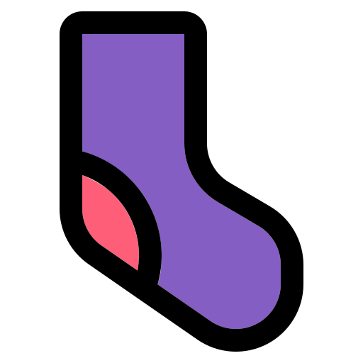 靴下 Generic Outline Color icon