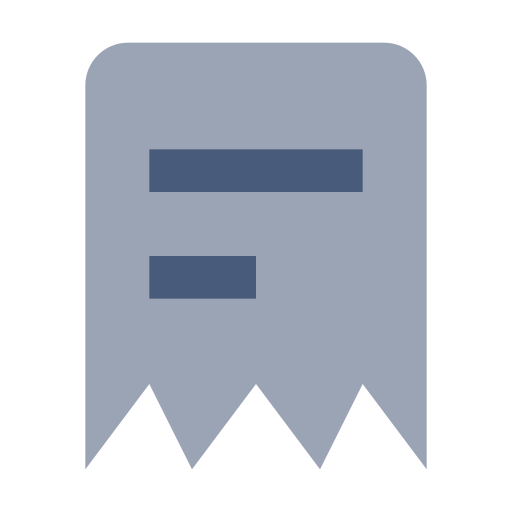 kassenbon Generic Flat icon
