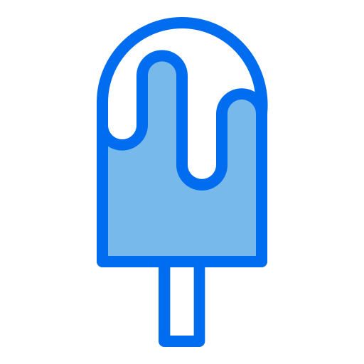 Ice cream stick Generic Blue icon
