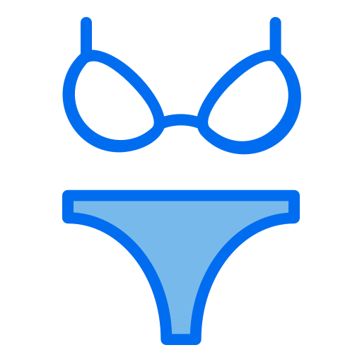 ビキニ Generic Blue icon