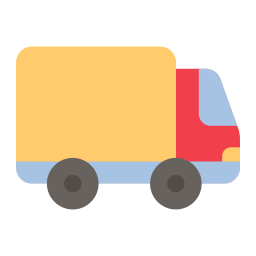 camión de reparto Generic Flat icono